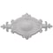 Ekena Millwork Quentin Ceiling Medallion, 23 1/2"W x 12 1/4"H x 1 1/2"P CM23RO1 - alternate 1